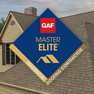 GAF Master Elite Certified residential roofing image