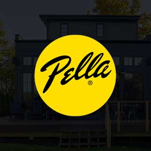 Pella doors image and logo